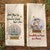 Snowy Sleigh Dishtowels - Set of 4