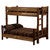 Appalachian Lodge Full/Twin Bunk Bed - Ladder Left