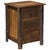 Appalachian Three Drawer Nightstand