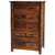 Appalachian Five Drawer Chest