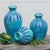Mission Flower Clay Vases - Set of 3 - CLEARANCE - OUT OF STOCK