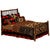Hickory Traditional Log Bed - Full