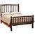 Hickory Traditional Log Bed - Full