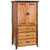 Hickory 3 Drawer Armoire
