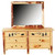 Bear Mountain Log Dresser with Mirror