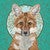 Captivating Fox Canvas Print