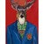 Mister Buck's Christmas Canvas Print