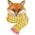 Warm Winter Fox Canvas Print