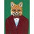Mister Fox's Christmas Canvas Print