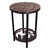 Marshmallow Bear Iron Wood End Table