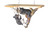Bear on Tree Wall Shelf