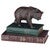 Bear on Two Books Sculpture