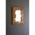 Live Edge Teak Mirror