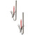Huntsman Brass Wall Sconces - Set of 2