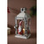Recycled Metal Santa Lantern