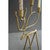 Antique Gold Deer Candelabras - Set of 2