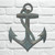 Gray Anchor Wall Decor - OVERSTOCK