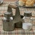 Iron Salt & Pepper Shakers with Caddy - OVERSTOCK