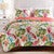 Tropical Flora Quilt Bed Set - Twin - OVERSTOCK