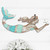 Aqua Waves Mermaid Wall Art - OVERSTOCK