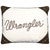 Rustic Wrangler Pillow - OVERSTOCK
