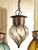 Southwest Glass Pendant Light - Small - Amber - CLEARANCE - OUT OF STOCK