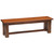 Barnwood 5-foot Bench - Wood Seat - Antique Oak