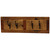 Barnwood Wall Coat Rack - 24-inch with 4 Pegs