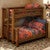 Barnwood Queen/Single XL Bunkbed