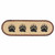 Bear Paw Braided Jute Stair Tread