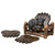 Bear Paw Coaster Set