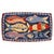 Swimming Fish Hooked Wool Pillow - 16 x 28 - OVERSTOCK