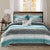 Azul Waves 7 Piece Bed Set - Twin - OVERSTOCK