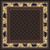 Bear Retreat Brown Rug - 8 Ft. Square