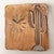 Lone Saguaro Wall Clock