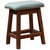 Barnwood Saddle Barstool - 30 Inch