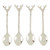 Antler Charm Spoons - Set of 4