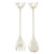 Antler Charm Salad Servers - Set of 2