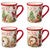 Nutcracker Fest Mugs-Set of 4 Nutcracker Fest Mugs-Set of 4