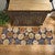 Log Slice Hooked Rug - 2 x 6