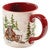 Winter Cabin Mugs - Set of 4