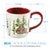 Winter Cabin Mugs - Set of 4