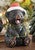 Sleepy Santa Bear Figurine