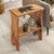 Black Bear Silhouette Side Table