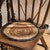 Log Slice Hooked Chair Pad