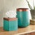 Turquoise & Copper Metal Tissue Box