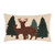 Woodland Elegance Hooked Pillow