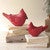 Cardinal Metal Sculptures - Set of 2