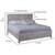 Northern Pine Queen Bed 4 piece set - OUT OF STOCK UNTIL 01/20/2026
