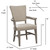 Northern Pine Arm Chair - OUT OF STOCK UNTIL 02/04/2026
